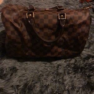 Worn LV authentic speedy